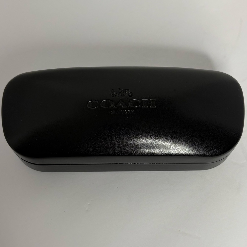 Coach Classic Black Eyeglass Case
